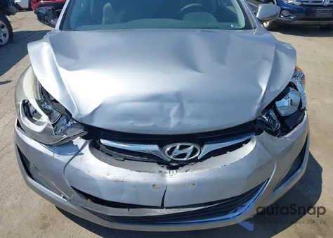 2016 Hyundai Elantra Se из США, поврежденный, VIN 5NPDH4AE2GH750105